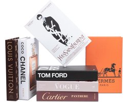 Set van 7 Luxe Decoratieve Boeken voor Woondecoratie | Salontafel en Boekenplank Styling