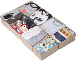 Set van 8 Opvouwbare Ladeverdelers voor IKEA PAX Kast (100x58 cm) - Modulaire Kleding Organizer