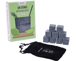 Set van 9 marmeren Gin stenen - Gekruid, Compact - CGB Giftware 'Eureka' collectie | GB03852