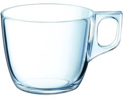 Set van koffiekopjes Arcoroc Geel Glas (22 cl) (6 Stuks)