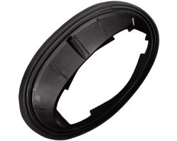 Set van links en rechts deur spiegel basis afdichtingen, compatibel met Mini Cooper, duurzame rubberen gaskets voor optimale bescherming en pasvorm