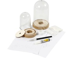Set voor stolpen, H: 12,5+18 cm, 2 stuk/ 1 doos