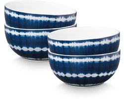 Set/4 Bowls Round Tie-Dye 15cm