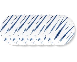 Set/6 Plates Tie-Dye 15cm