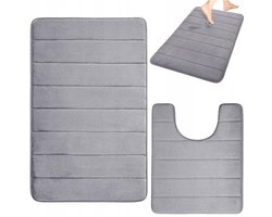 Severno Home - Badkamermat Set - 2 Stuks - Aksamit - Antislip