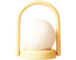 Sfeerverlichting - Retro tafellamp - Draagbare tafellamp met touchscreen - Oplaadbaar nachtlampje - Nachtlampje - Leeslamp - LED-lamp - Campinglamp - Tafellamp