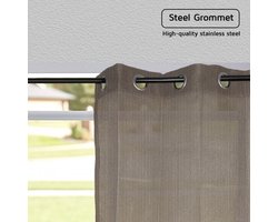Shadow Comfort - Buitengordijnen - zwart beige gemeleerd - 2,2x1,37m