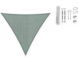Shadow Comfort driehoek 2x2x2m Country Blue met Bevestigingsset