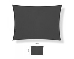 Shadow Comfort rechthoek schaduwdoek 3x5m - Cool Grey