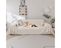 SHANNA Waterproof Sofa Cover for 2 3 4 Seater Anti-Scratch Sofa Cover L Shape Non Cover Pet Friendly Couch Cover All Season Protectors for Loveseat Futon L Shape Sofa Cover
