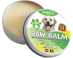 Sharon B - Paw Balm - Honden - Potenbalsem Hond, Beschermt Voetzooltjes tegen Kloven, Wondjes, Ontstekingen - Antislip - 60 ml - 1 Stuk