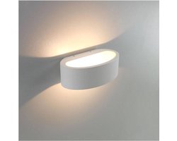 Sharp Wandlamp LED wit 2700k 830lm IP54 - Modern - Artdelight - 2 jaar garantie