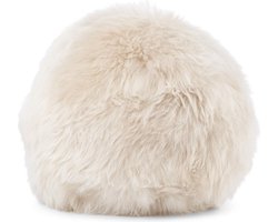 Sheepskin House - Angeliet Kussen - Rond - Langharige Schapenvacht - Ø25cm