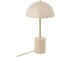 Sheffield tafellamp – marmer & metaal – Ø 25 x H 45 cm – Scandinavisch design