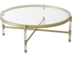 Sher Salontafel Brush Gold Rond 110Ø