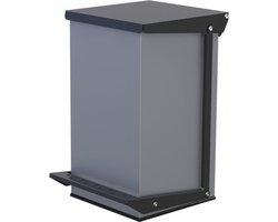 Sherman - Industriële Pedaalemmer - Soft close - afvalscheiding - 2x 25 liter