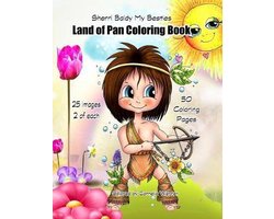 Sherri Baldy My Besties Land of Pan Coloring Book