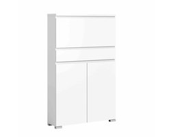 Shoelove schoenenkast wit NB - 27x95x151cm