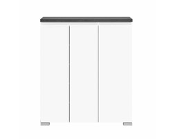 Shoelove schoenenkast wit NB grijs NB - 40x60x109cm