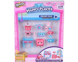 Shopkins Happy Places Decorator Pack - Bear Bedroom met Petkins
