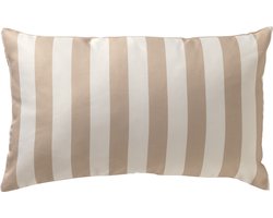 SIA - Buitenkussen 30x50 cm - waterafstotend en uv-bestendig - Semolina - beige