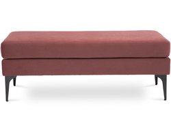 Sicaan Bank/einde Bed Max Oudroze Fluweel