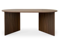 Sicaan SVEN Scandinavische salontafel, 100 cm, walnootafwerking