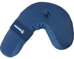 Side Sleeper Pro ergonomisch zijslaapkussen, lichaamskussen hoofdkussen Zijslaper voorkomt nekpijn en schouderklachten - Orthopedisch J-vormig kussen met neksteun verbetert de slaaphouding - Nekkussen memory foam