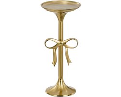 Side Table - H57 x Ø25 cm - Recycled Aluminium - Gold