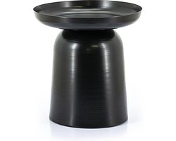 Sidetable Bodie - black - Rond - 45cm