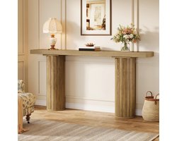 Sidetable - Console Tafel - Bijzettafel - Hal - Gang - Woonkamer - Hout - Landelijk - 160x30x85CM