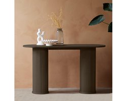 Sidetable Nola eiken 130 cm - Bruin