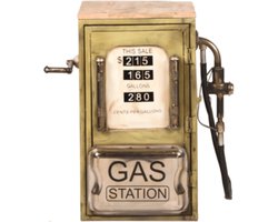 Sidetable Vintage gas station