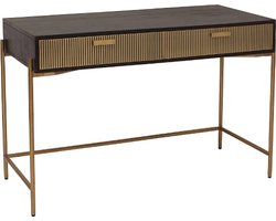 Sidetable - Zwart - Goud - Rootsmann