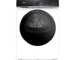 Siemens WR47B2C0FG - iQ700 - Wasdroger - Warmtepompdroger - 9 kg - Energielabel A - smartFinish: vermindert kreukels tot 50% - Zelfreinigende condensor blijvend energiezuinig