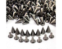 Sierklinknagels - punk DIY handwerk - moordenaars killer klinknagels - schroefklinknagels voor decoratie - leren armbanden - kleding schoenen 7×9,5mm