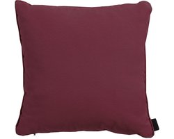 Sierkussen 45x45 piping Panama bordeaux