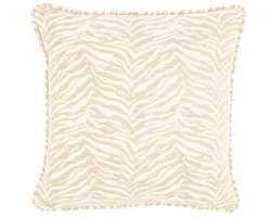 sierkussen By-Boo tigra beige 50/50