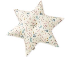 Sierkussen - Camcam Star Pressed Leaves Rose - 48 Cm X 48 Cm