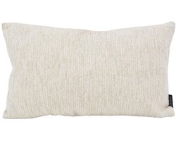 Sierkussen Chenille Crème/Beige | 30 x 50 cm | Polyester