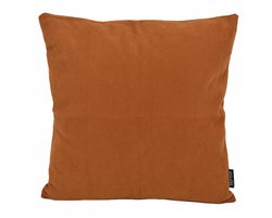 Sierkussen Coco Cognac Ribfluweel | 45 x 45 cm | Corduroy / Ribfluweel