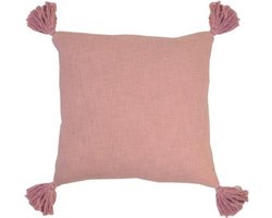 Sierkussen - Cotton Slub Mauve - Lila - 45 Cm X 45 Cm
