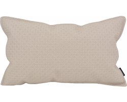 Sierkussen Embossed Beige | 30 x 50 cm | PU Leder