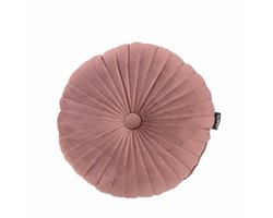 Sierkussen Emmy ø40cm oud roze
