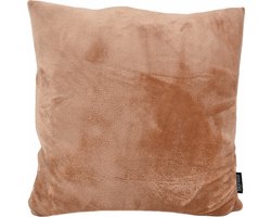 Sierkussen Flanel Camel | 45 x 45 cm | Velvet/Polyester