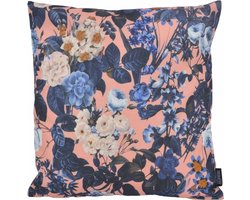 Sierkussen Floral Lila - Outdoor/Buiten Collectie | 45 x 45 cm | Katoen/Polyester