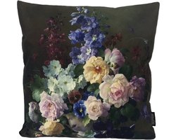 Sierkussen Flower Bouquet #2 | 45 x 45 cm | Katoen/Linnen