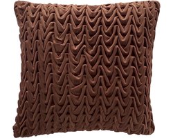 Sierkussen Fort Erie bruin 45x45cm