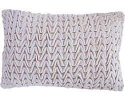 Sierkussen Fort Erie creme 40x60cm
