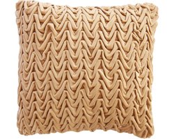 Sierkussen Fort Erie geel 45x45cm